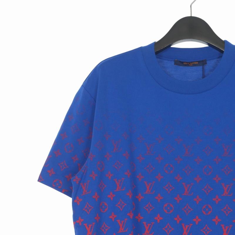 LV モノグラムブループリントコットンピケ Tシャツ 未使用レベル　お盆限定価格 LOUIS VUITTON（ルイ・ヴィトン） 未使用品 LOUIS VUITTON 21AW
