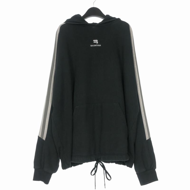 【美品】BALENCIAGA Sporty B ジップフーディー パーカー M BALENCIAGA（バレンシアガ） BALENCIAGA 22AW Sporty B Hoodie