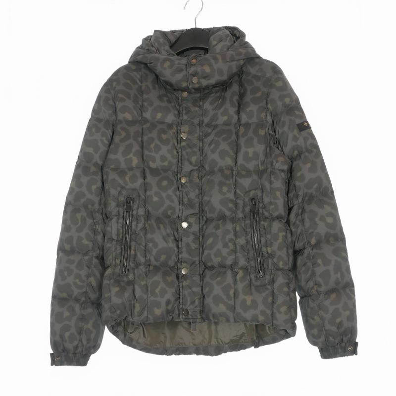 タトラス TATRAS 15AW FULGU レオパード柄 フーデッド ダウン 
