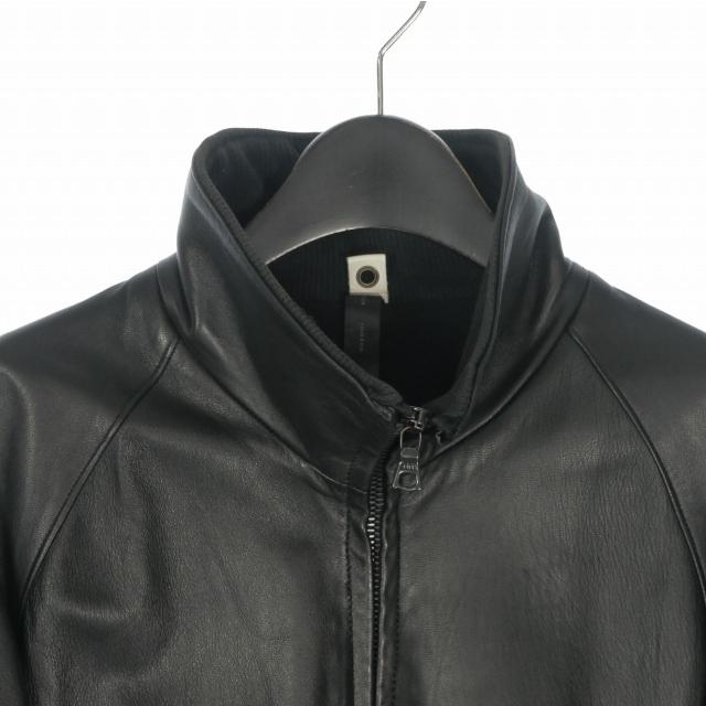 wjk ダブルジェイケイ ラムレザー トラックジャケット ライダース Mサイズ ダブルジェイケイ wjk ラムレザー トラックジャケット ブルゾン 長袖 L