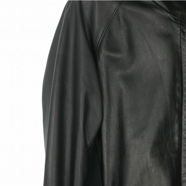 ダブルジェイケイ wjk ラムレザー トラックジャケット ブルゾン 長袖 L