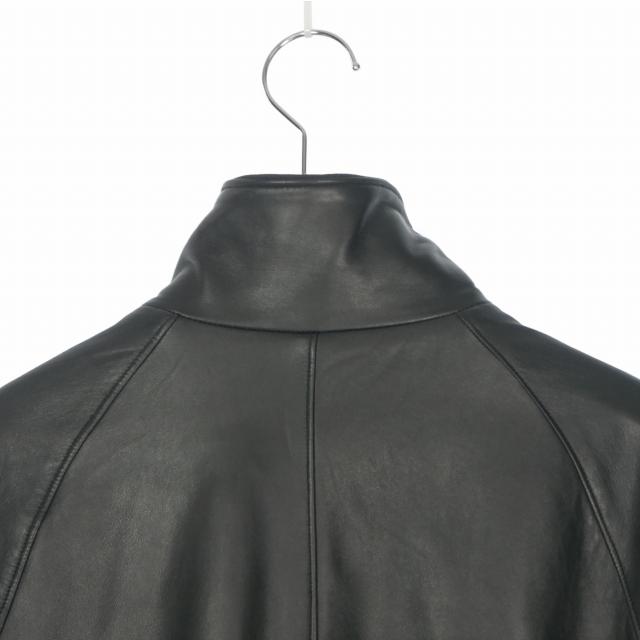 ダブルジェイケイ wjk ラムレザー トラックジャケット ブルゾン 長袖 L
