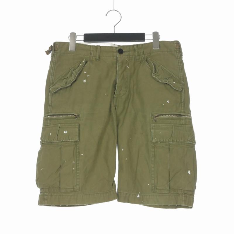 ダブルジェイケイ wjk ペイント カーゴショーツ ショートパンツ M