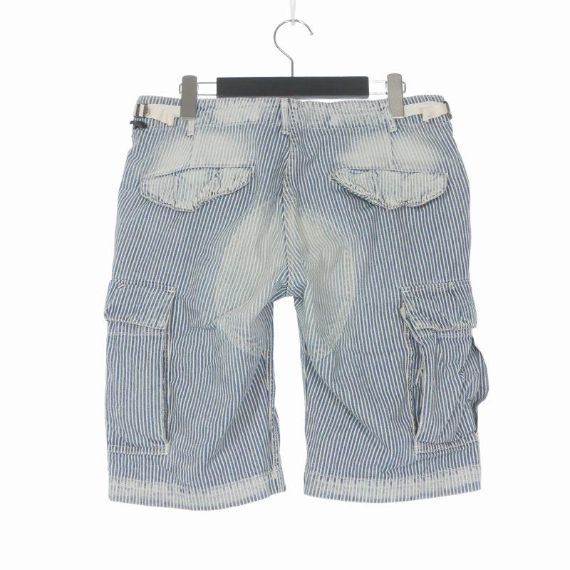 ダブルジェイケイ wjk ヒッコリー カーゴショーツ ショートパンツ M