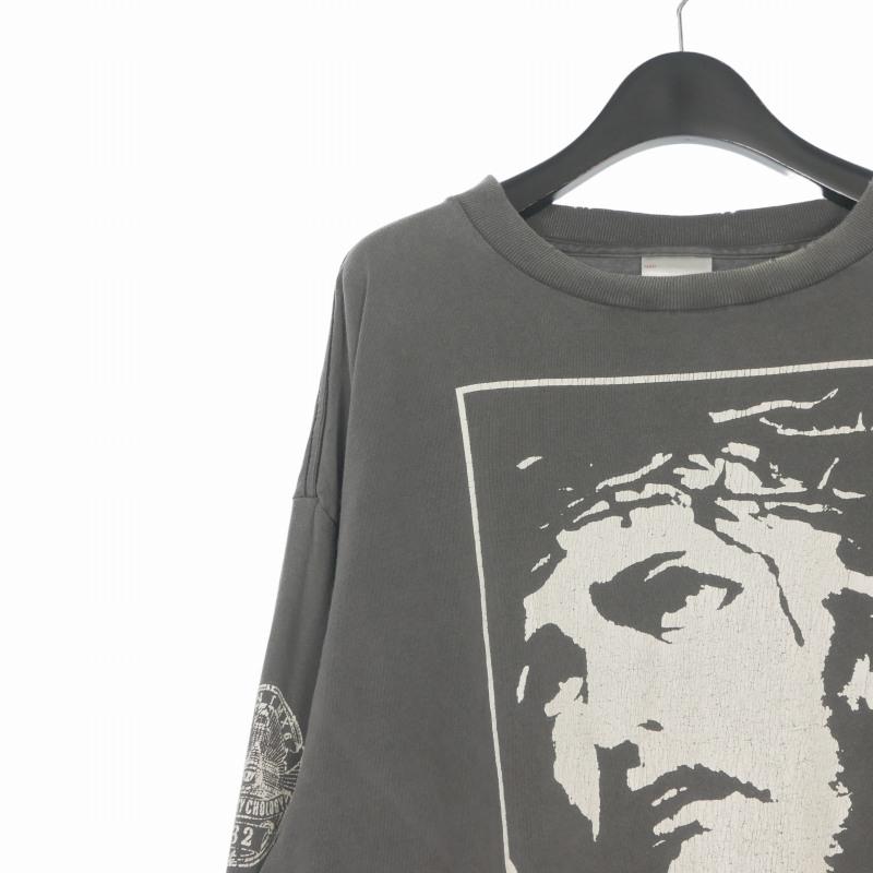 セントマイケル SAINTMICHAEL 25SS LS TEE LOVE SAINT プリント ロング