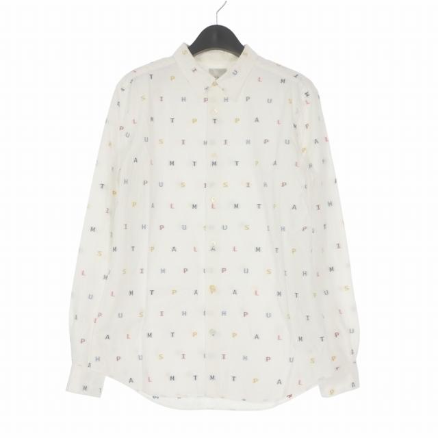 Paul Smith（ポール・スミス） アルファベット柄 ロングスリーブシャツ