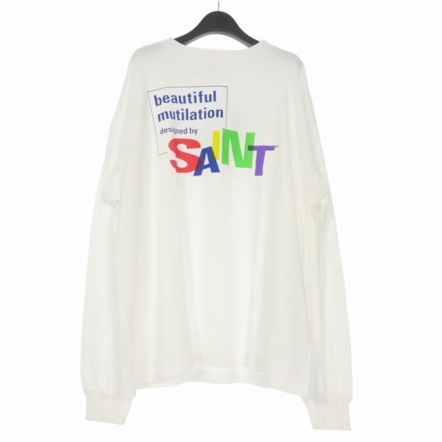 未使用品 セントマイケル SAINTMICHAEL 25AW LS TEE/BEAUTIFUL SAINT