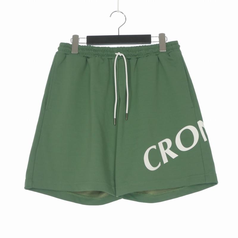 美品　CRONOS クロノス　ショートパンツ　Mサイズ クロノス CRONOS SIDE PRINT SHORTS ロゴプリント ショートパンツ