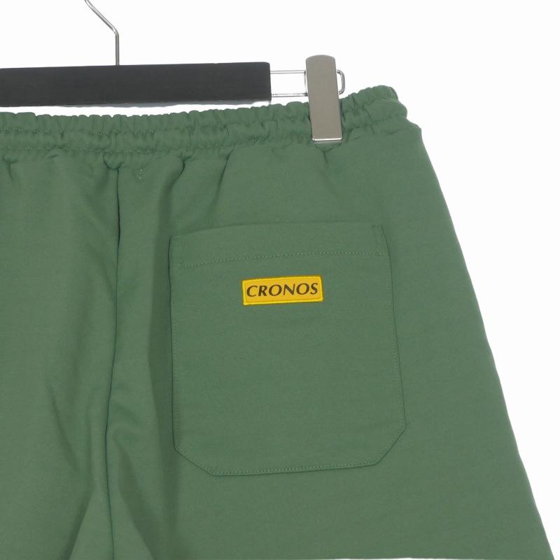 クロノス CRONOS SIDE PRINT SHORTS ロゴプリント ショートパンツ