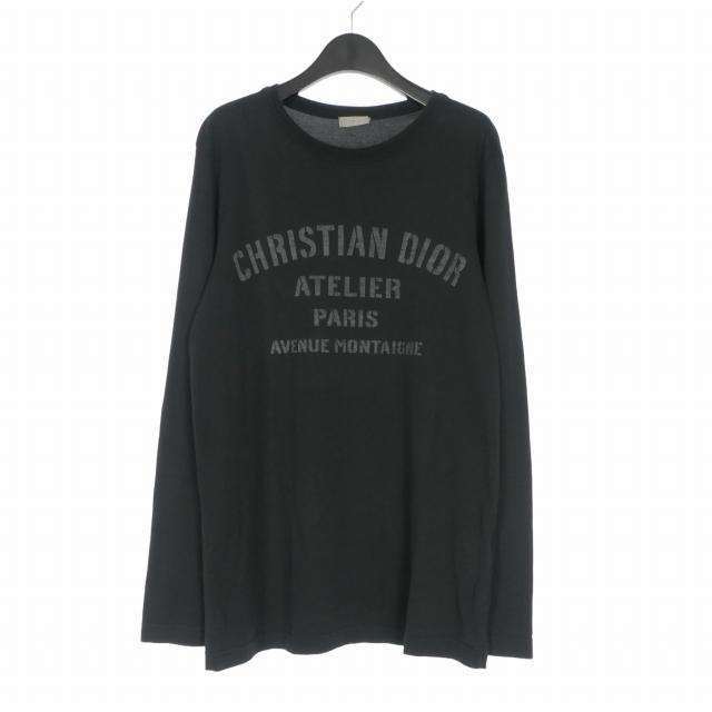 ディオール Dior アトリエロゴ ロングスリーブTシャツ カットソー 長袖