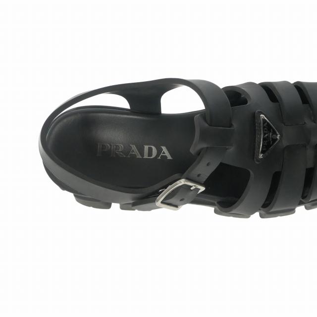 PRADA（プラダ） モノリス ラバー サンダル チャンキーソール 39