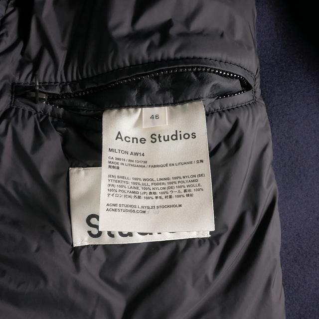 アクネ ストゥディオズ Acne Studios 14AW MILTON フーデッドメルトン