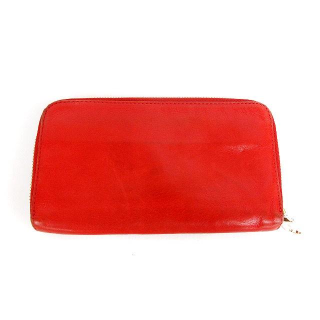 Chloe クロエ CHLOE 長財布 リリー レザー 赤 レッド ako