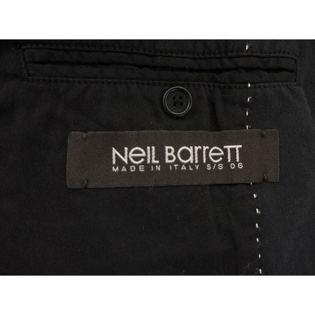 ニールバレット Neil Barrett ジャケット テーラード ダブル リネン 麻  