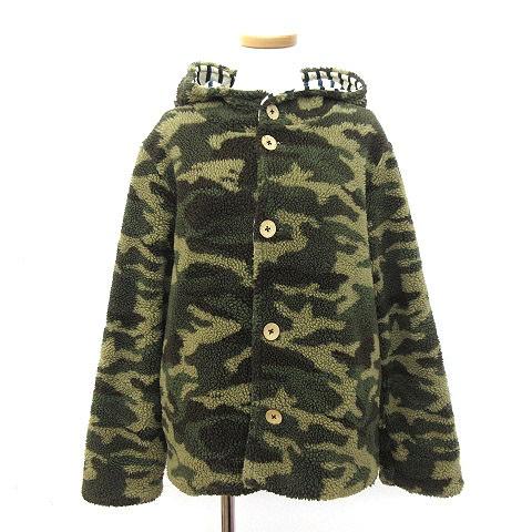トロワシス Trossix ジャケット ボーダー リバーシブル 迷彩 カモフラ M 白 ホワイト 緑 グリーン Ako0215 レディース 中古 ベクトル 古着 141 ブランド古着販売のベクトル 通販 Yahoo ショッピング