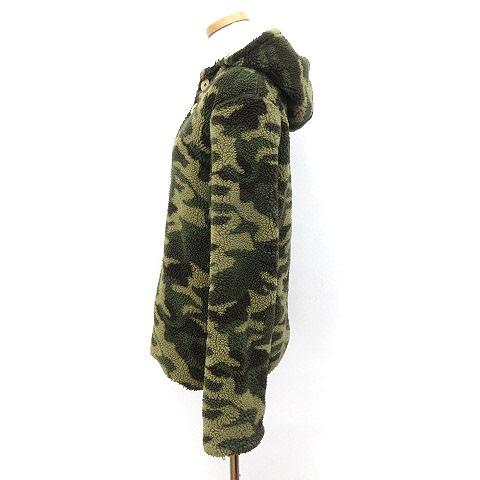 トロワシス Trossix ジャケット ボーダー リバーシブル 迷彩 カモフラ M 白 ホワイト 緑 グリーン Ako0215 レディース 中古 ベクトル 古着 141 ブランド古着販売のベクトル 通販 Yahoo ショッピング