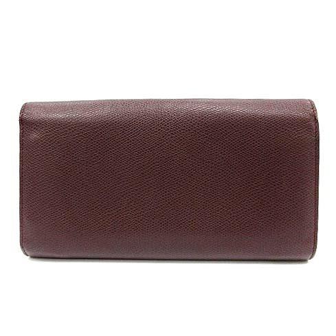 カミーユフォルネ Camille Fournet 長財布 二つ折り シボレザー ボルドー Yi4 D メンズ 142 ブランド古着販売のベクトル 通販 Yahoo ショッピング