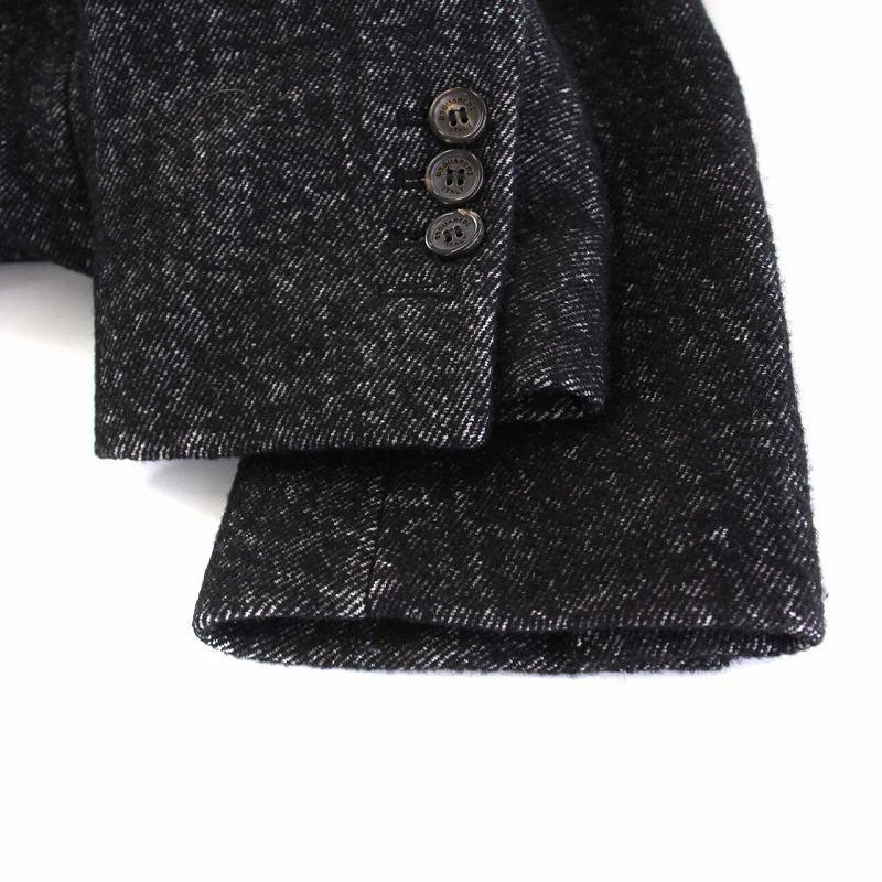 ディースクエアード DSQUARED2 17AW レザー切替 チェスターコート