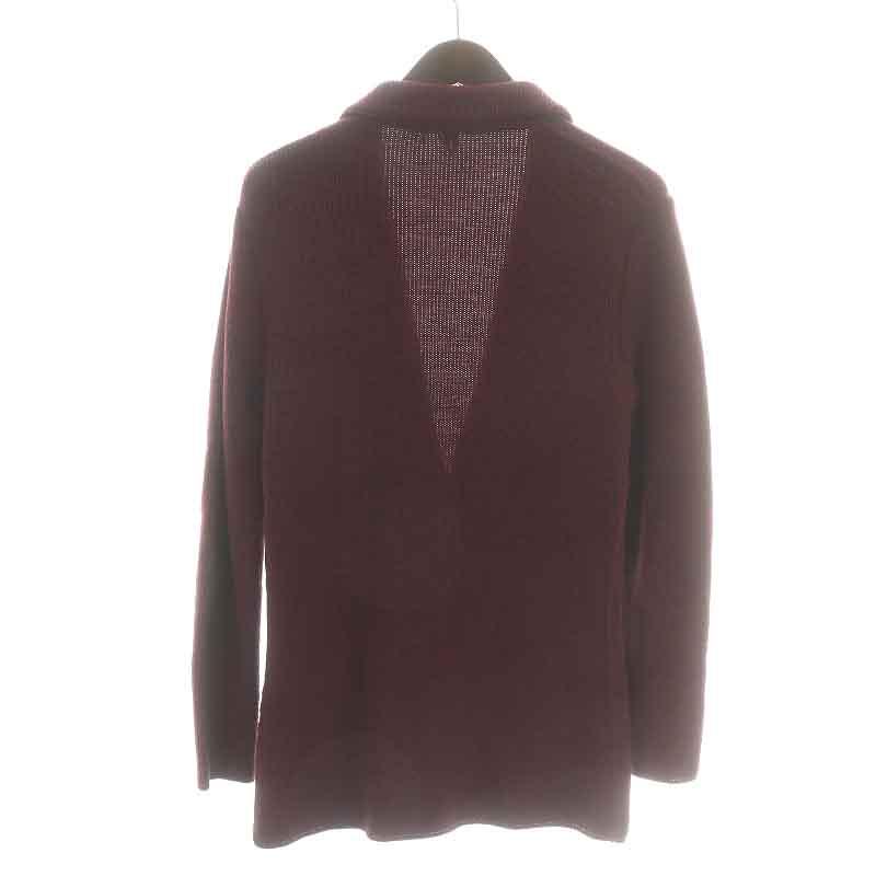 ラルディーニ LARDINI シングルニットジャケット テーラードジャケット 