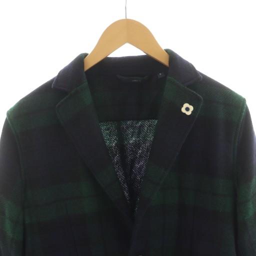 ラルディーニ LARDINI ブラックウォッチ ブートニエール テーラード