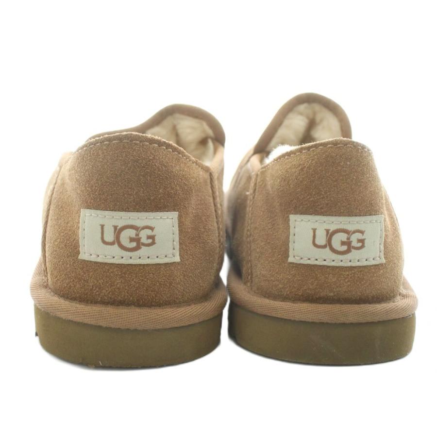 アグ UGG Kenton ケントン スリッポン ムートン スエード US9 27cm 茶
