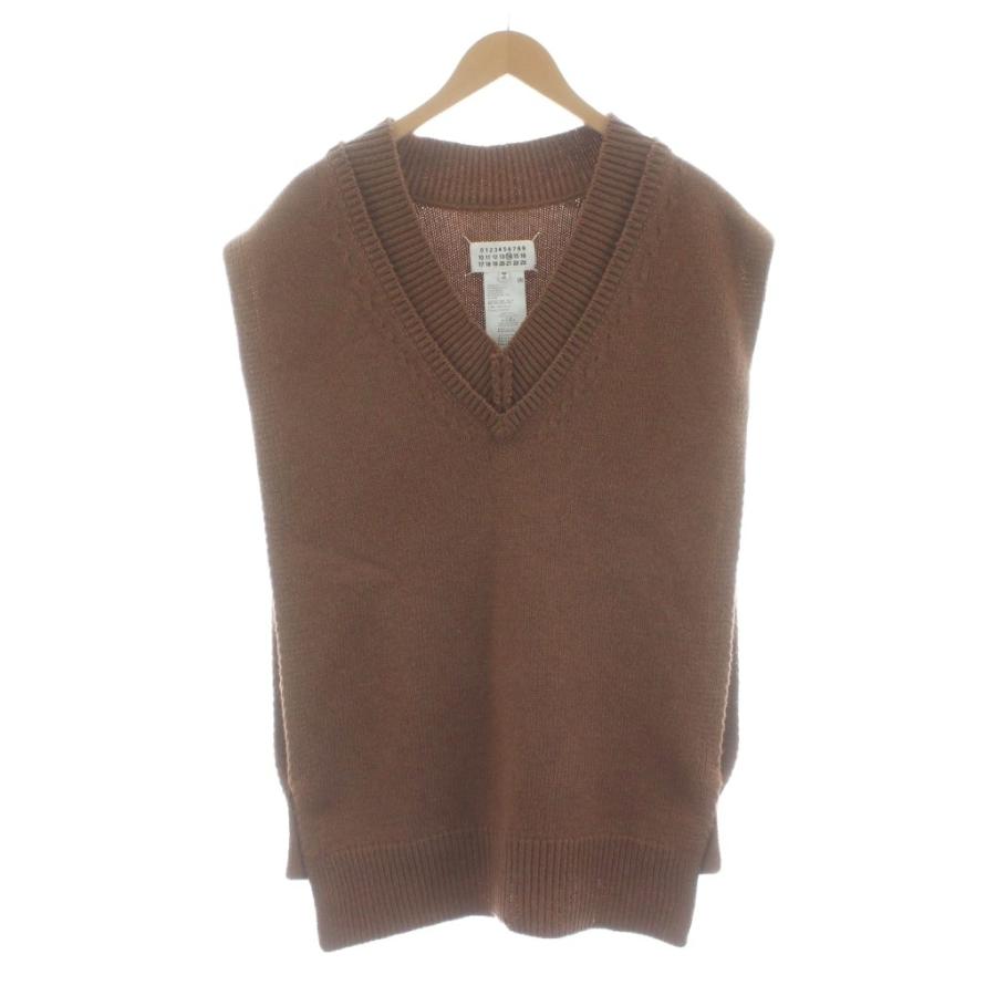 マルタンマルジェラ 14 Martin Margiela Vネックニットベスト プル 