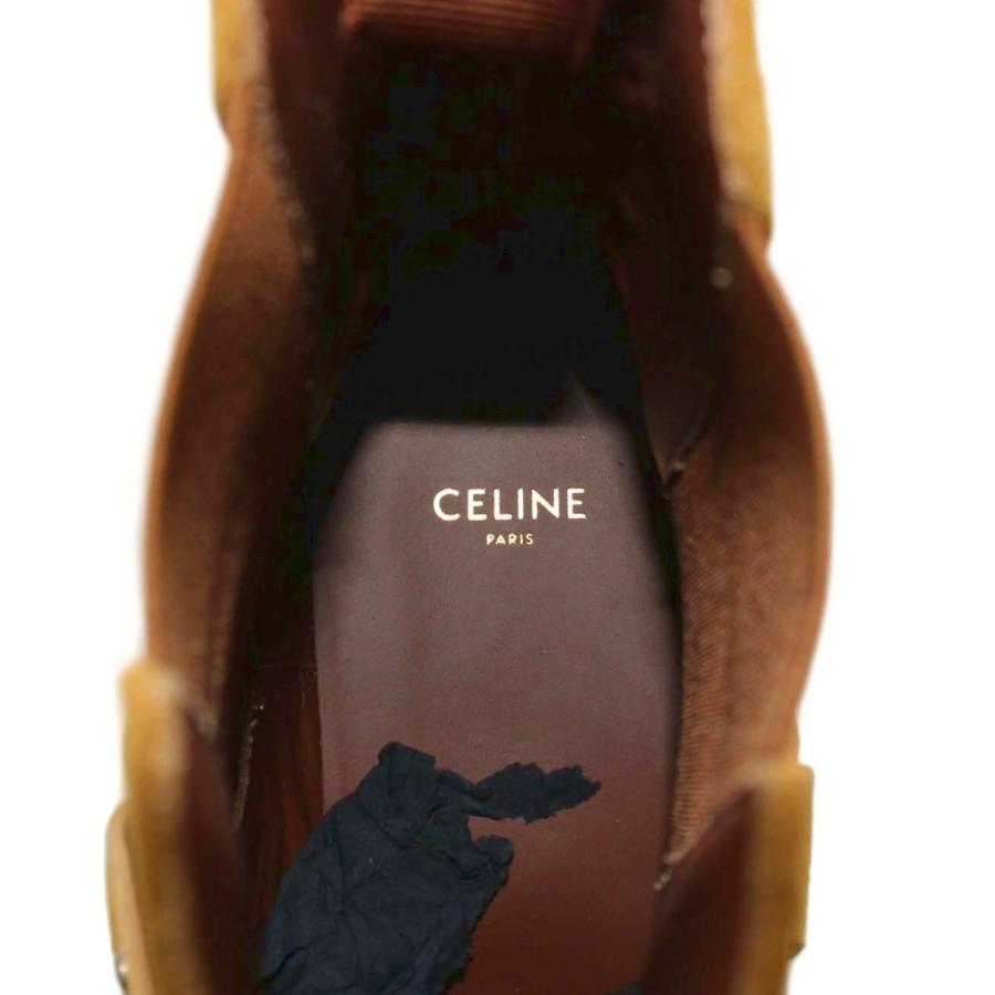 CELINE（セリーヌ） カマルグ バイカー チェルシーブーツ ショート