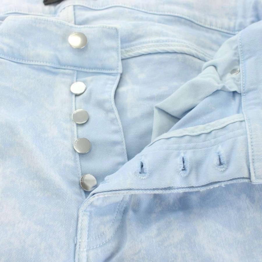 アミリ AMIRI MX1 デニムパンツ ジーンズ ストレッチスキニー ボタン 