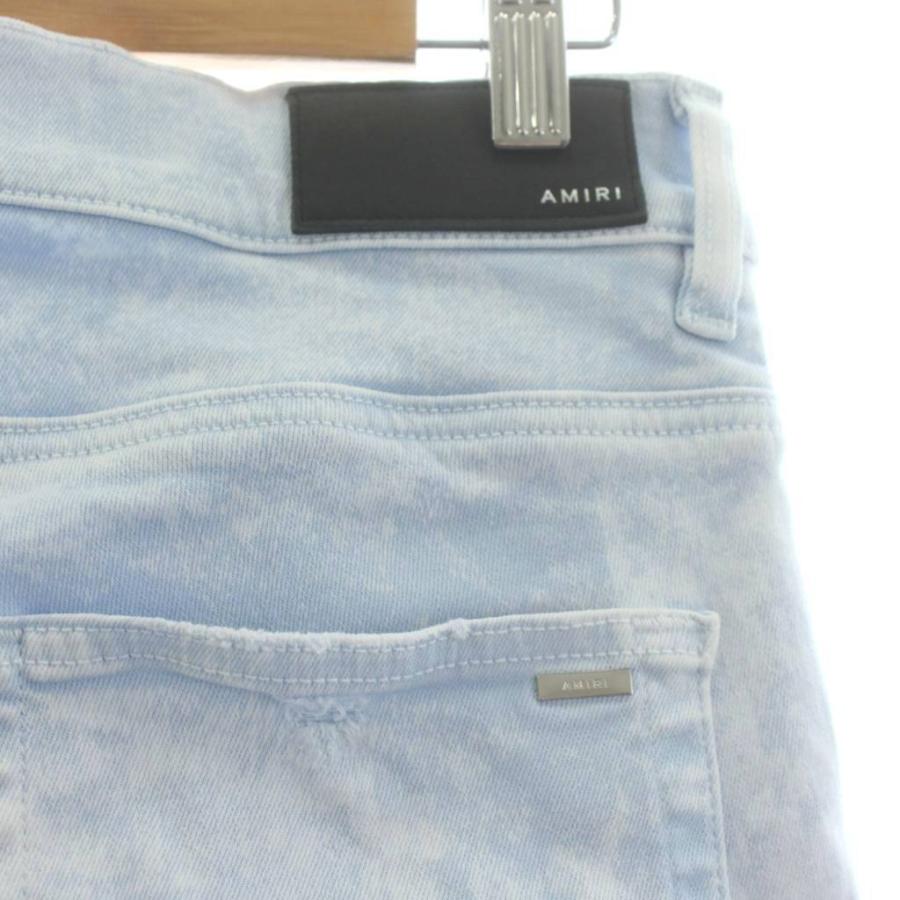 アミリ AMIRI MX1 デニムパンツ ジーンズ ストレッチスキニー ボタン