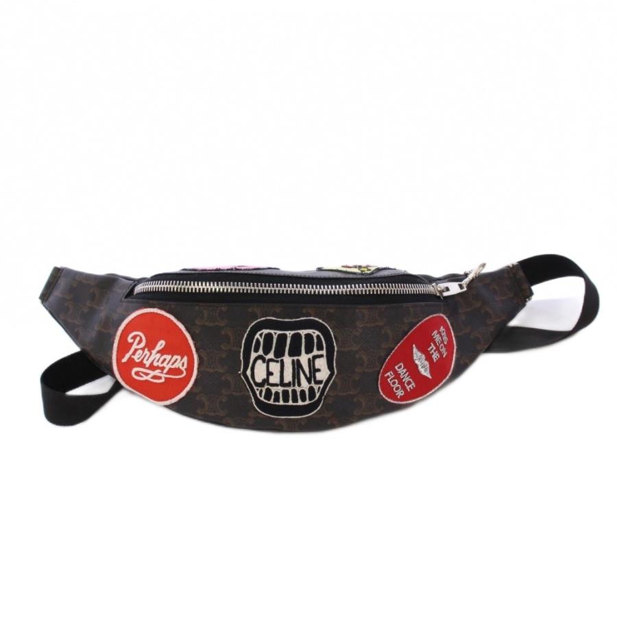 CELINE（セリーヌ） ボディバッグ ショルダーバッグ トリオンフ 刺繍