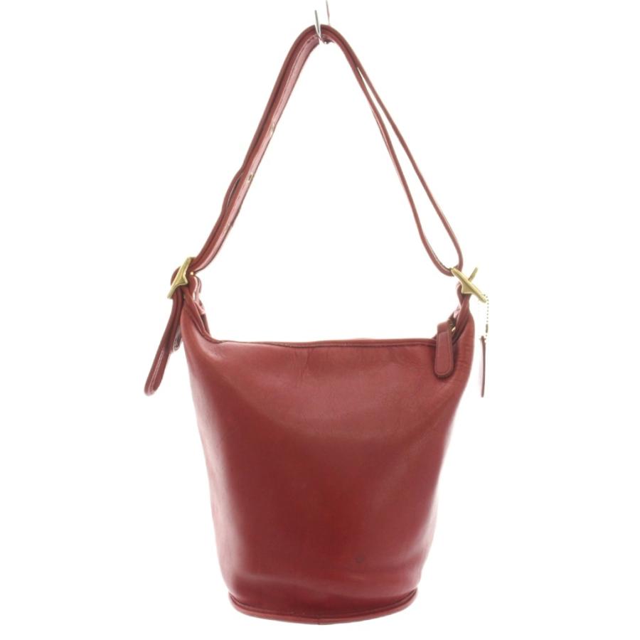 COACH（コーチ） オールドコーチ ショルダーバッグ レザー 赤 レッド 