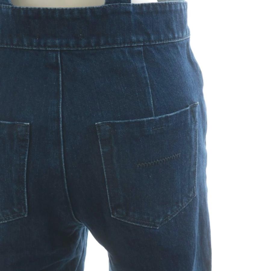 【中古】ヤヌーク YANUK AYA KANEKO デニムサロペット オーバーオール 22 紺 ネイビー 57193501 /AN47 ヤヌーク YANUK AYA KANEKO デニムサロペット オーバーオール 22 紺