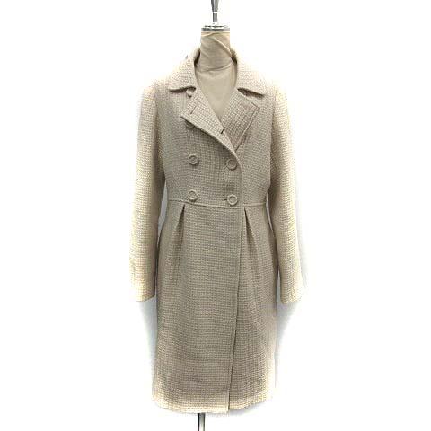 ティビ tibi コート ツイード 2 オフホワイト /TC1 ○D レディース 