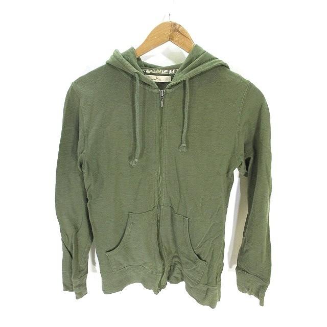 中古 グローバルワーク Global Work コットン ジップアップ パーカ フーデッド 無地 S グリーン 緑 メンズ ベクトル 古着 146 ブランド古着販売のベクトル 通販 Yahoo ショッピング