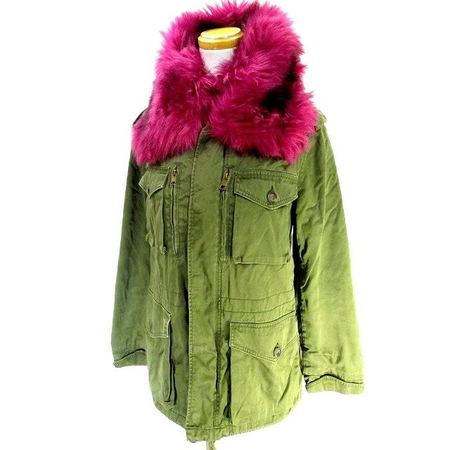 中古 ディーゼル Diesel モッズ コート ジャケット ミドル 無地 ファー モスグリーン 深緑 S 国内正規 レディース ベクトル 古着 146 ブランド古着販売のベクトル 通販 Yahoo ショッピング