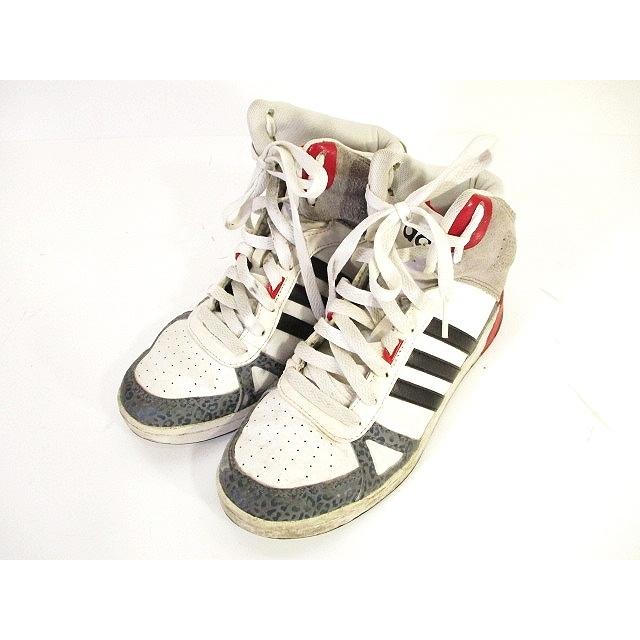 中古 アディダスネオ Adidas Neo Neohoops Team Mid スニーカー ハイカット 白 ホワイト 24cm レディース ベクトル 古着 146 ブランド古着販売のベクトル 通販 Yahoo ショッピング
