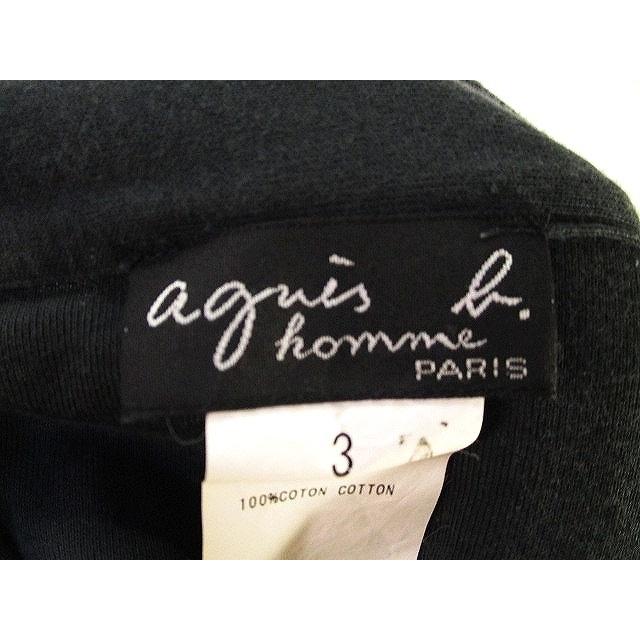 中古 アニエスベーオム Agnes B Homme スウェット地 シャツ 長袖 薄手 無地 コットン 100 黒 ブラック Size3 Zx メンズ ベクトル 古着 146 ブランド古着販売のベクトル 通販 Yahoo ショッピング