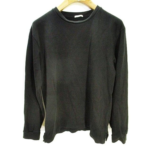 ジーユー Gu Tシャツ カットソー クルーネック 長袖 ストレッチ 無地 黒 ブラック S メンズ 146 ブランド古着販売のベクトル 通販 Yahoo ショッピング