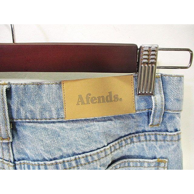 中古 Afends デニム パンツ ジーンズ カットオフ インディゴ Us 2 メンズ ベクトル 古着 激安特価