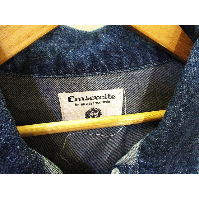 人気No.1 エムズエキサイト EMSEXCITE デニム レディース ジャケット M Gジャン インディゴ ジャケット Emsexcite デニムジャケット