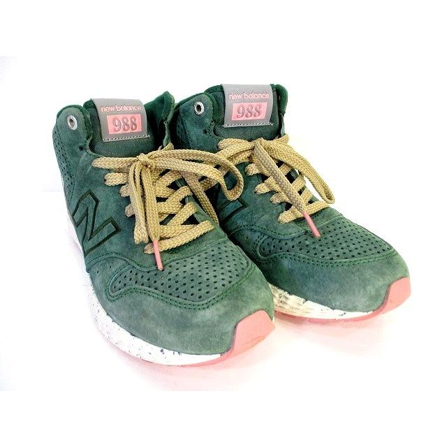 中古 ニューバランス New Balance Mh9 Xgo スニーカー ハイカット 緑 グリーン 27 メンズ ベクトル 古着 146 ブランド古着販売のベクトル 通販 Yahoo ショッピング