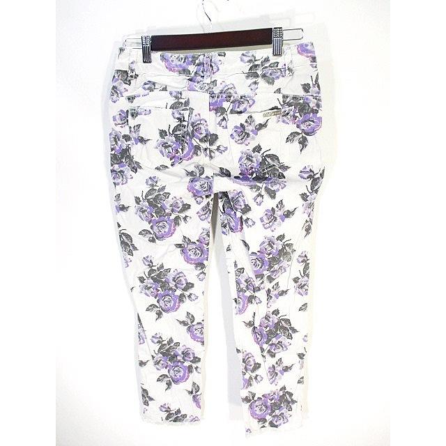 リュージョー LIU JO JEANS 花柄 コットン パンツ スキニー
