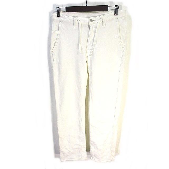 エディフィス EDIFICE パンツ スラックス ホワイト 白 size 30 ZX メンズ