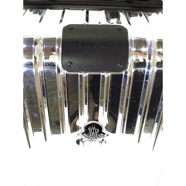 MONCLER モンクレール ? RIMOWA リモワ スーツケース シルバー
