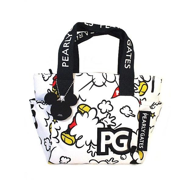 送料込】 I'm PEARLY GATES パーリーゲイツ 総ロゴ柄カートバック