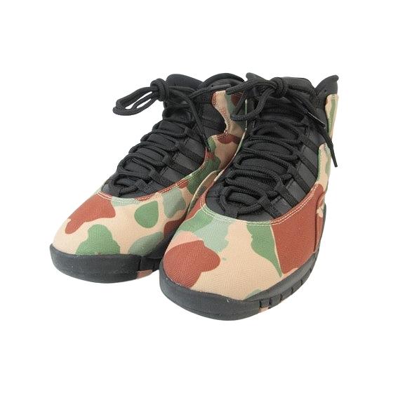 NIKE ナイキ エアジョーダン10 レトロ ダック カモ 迷彩 カモフラ 