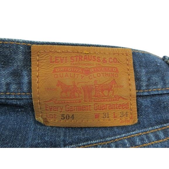 Levi's リーバイス 504 デニム ジーンズ ジッパーフライ 無地