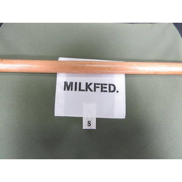 ミルクフェド MILKFED. アウター ジャケット ダウン フード ジッパー