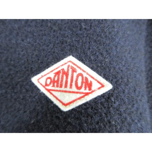 ダントン DANTON ウール モッサ ジャケット コートフード 前開き