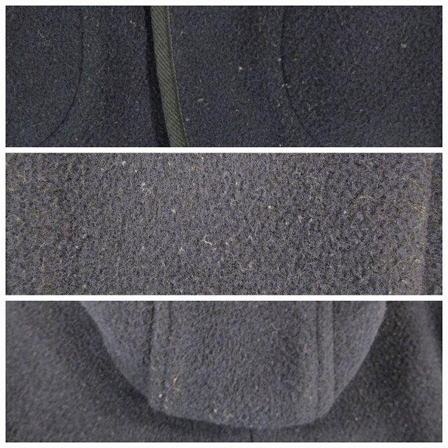 ダントン DANTON ウール モッサ ジャケット コートフード 前開き